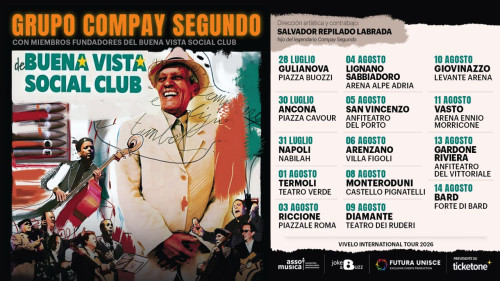 Grupo Compay Segundo - VÍVELO INTERNATIONAL TOUR