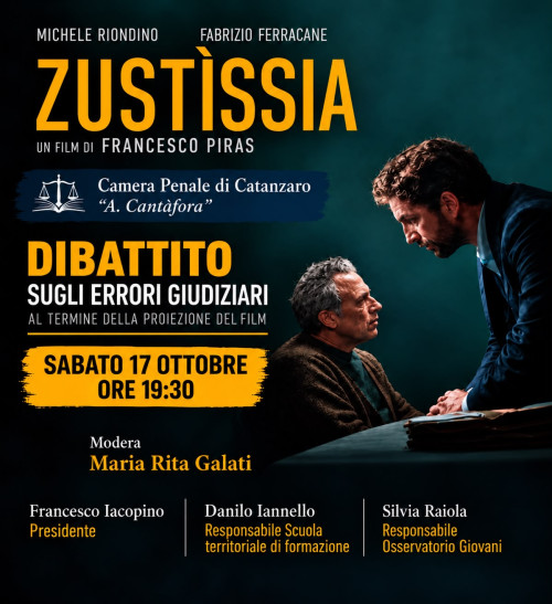 Zustìssia – film di Francesco Piras con Michele Riondino e Fabrizio Ferracane