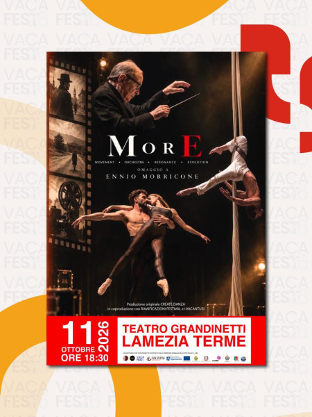 MORE – Movement Orchestra Resonance Evolution, omaggio a Ennio Morricone