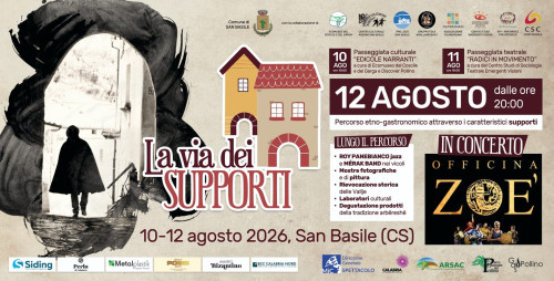 La via dei Supporti, degli antichi mestieri e sapori